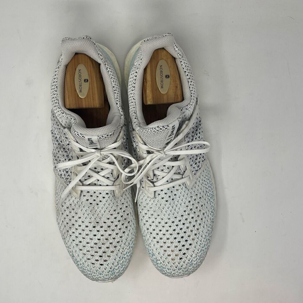 Adidas White Athletic Ultra boost Clima Parley Sneaker Shoes Size 14